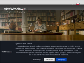 'visitwroclaw.eu' screenshot
