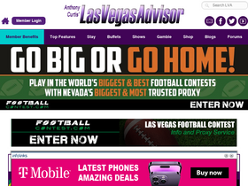 'lasvegasadvisor.com' screenshot