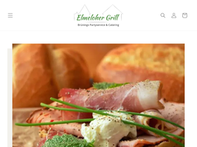 bruenings-partyservice.de homepage screenshot