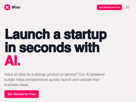 Mixo - Instant AI-driven websites with subscriber and engagement tools.