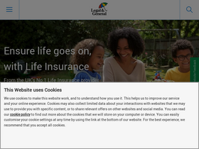 'legalandgeneral.com' screenshot