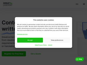 'greatcontent.com' screenshot