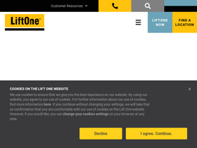 'liftone.net' screenshot