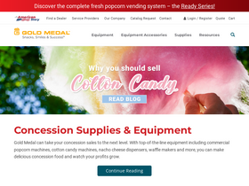 'gmpopcorn.com' screenshot