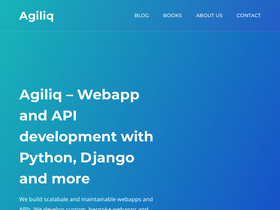 'agiliq.com' screenshot