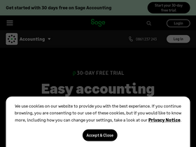 'sageone.co.za' screenshot