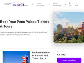 'penapalacetickets.com' screenshot