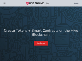'hive-engine.com' screenshot