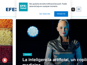 'efesalud.com' screenshot