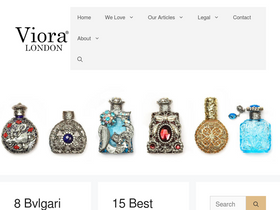 'vioralondon.com' screenshot