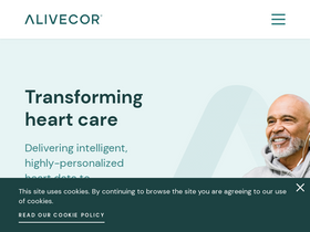 'alivecor.com' screenshot