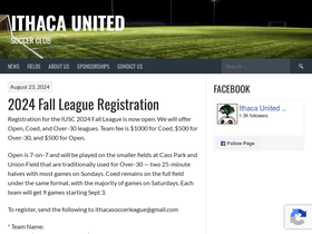 ithacasoccer.com