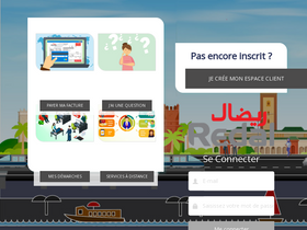 'redalclient.ma' screenshot