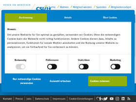 'csu.de' screenshot
