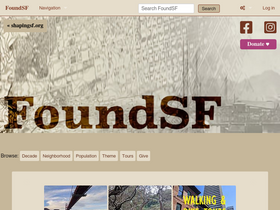 'foundsf.org' screenshot
