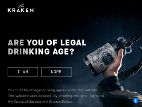 'krakenrum.com' screenshot