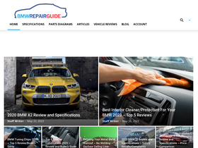 'bmwrepairguide.com' screenshot
