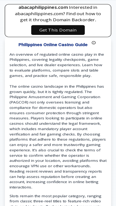 abacaphilippines.com