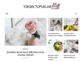 'yuksektopuklar.com' screenshot