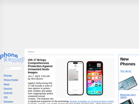 'phonescoop.com' screenshot