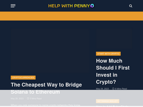 'helpwithpenny.com' screenshot