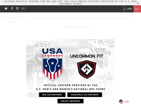 uncommonfit.com homepage screenshot