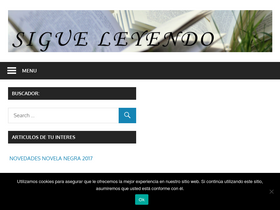 'sigueleyendo.es' screenshot