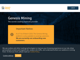 'genesis-mining.com' screenshot