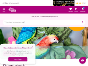 'deleukstetaartenshop.nl' screenshot