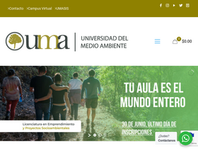 'umamexico.com' screenshot