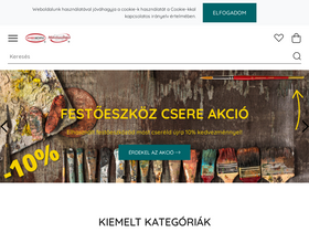 'muveszellato.com' screenshot