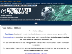 'gorgovfixed.com' screenshot