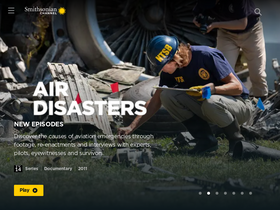 'smithsonianchannel.com' screenshot