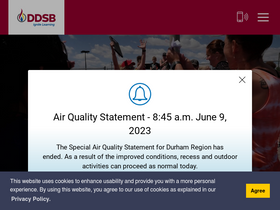 'ddsb.ca' screenshot