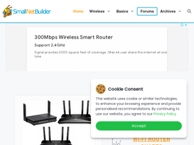 'smallnetbuilder.com' screenshot