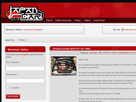 'japancar.fr' screenshot