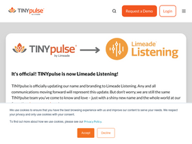 'tinypulse.com' screenshot