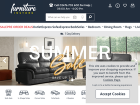 'furnitureinstore.co.uk' screenshot