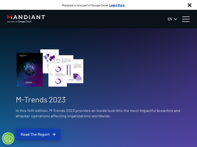 'mandiant.com' screenshot