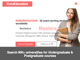 'euroeducation.net' screenshot
