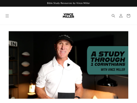 vincemiller.net homepage screenshot