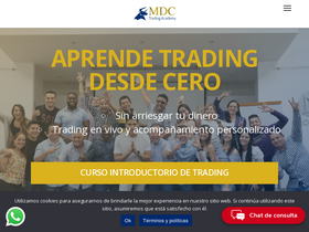 'mdctradingacademy.com' screenshot