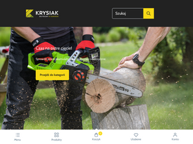 'krysiak.pl' screenshot