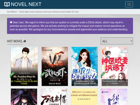 'novelnext.com' screenshot