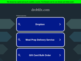 'drobfilx.com' screenshot