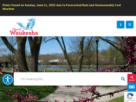 'waukesha-wi.gov' screenshot