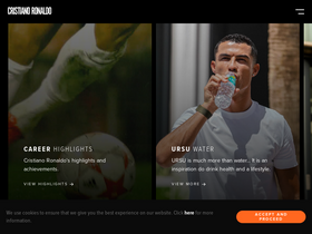 'cristianoronaldo.com' screenshot