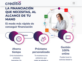 'creditio.es' screenshot