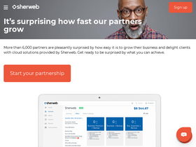 'sherweb.com' screenshot