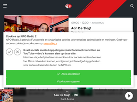 'top2000onlinecafe.nporadio2.nl' screenshot